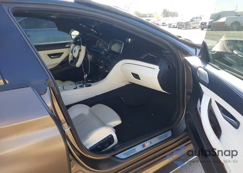 2014 BMW M6 Gran Coupe from USA, damaged, VIN WBS6C9C51ED467305